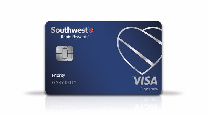 New Credit Card: Chase Southwest Airlines Rapid Rewards Priority Card